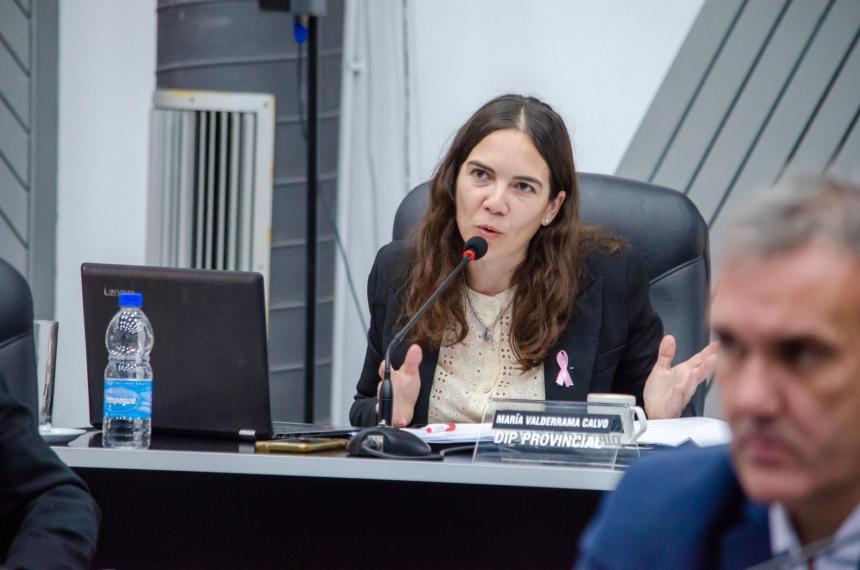 Diputada por la UCR Andrea Valderrama