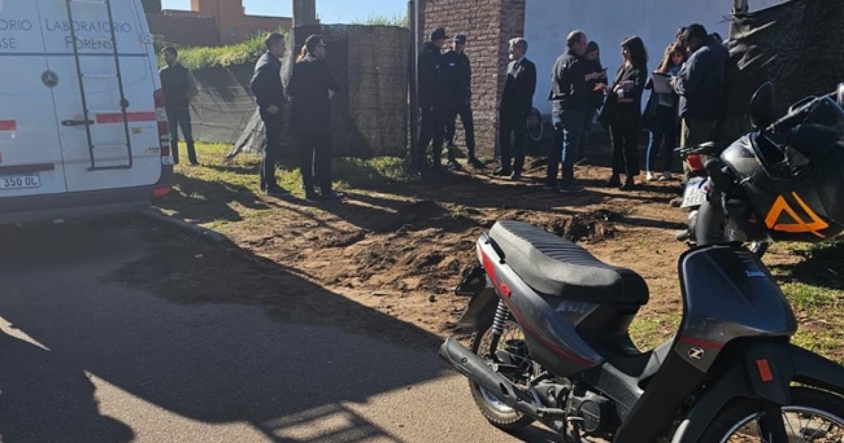 Fiscal juez querellantes y la AIC paticiparon de la inspección ocular