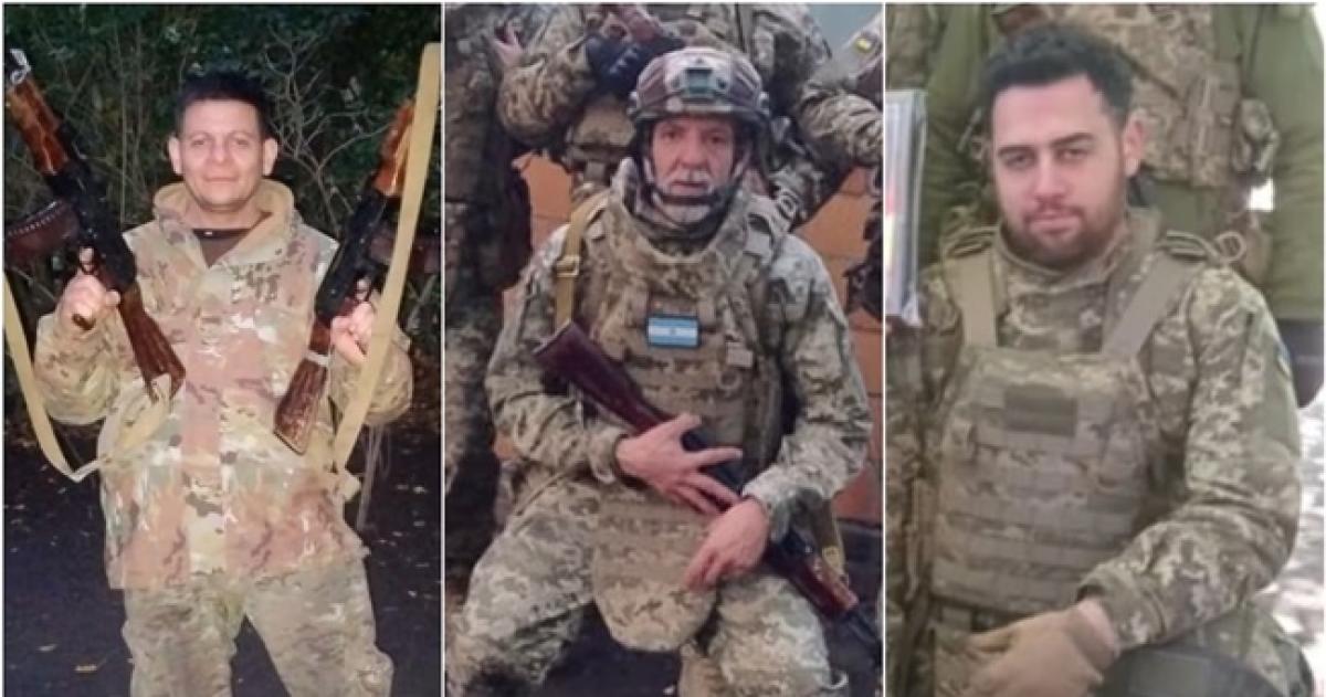 Los soldados argentinos se habían enlistado hace dos meses