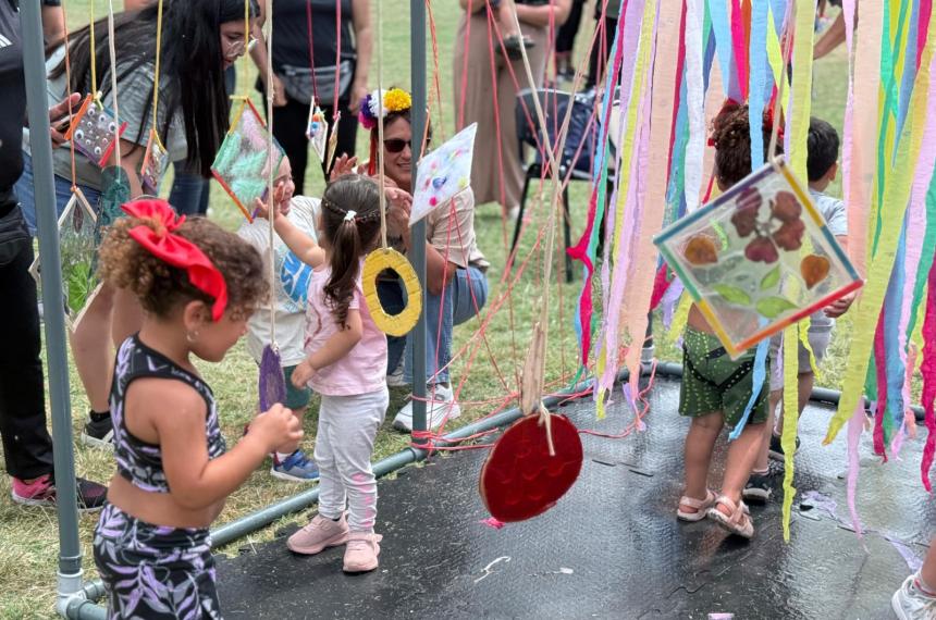 El encuentro se realizó en la Laguna Don Toms