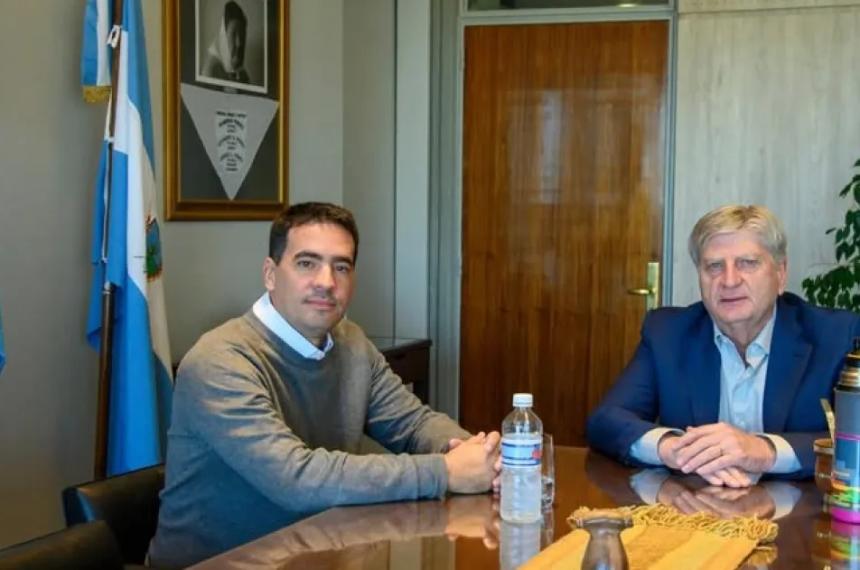 Ravier destacoacute el acercamiento institucional tras reunirse con Ziliotto