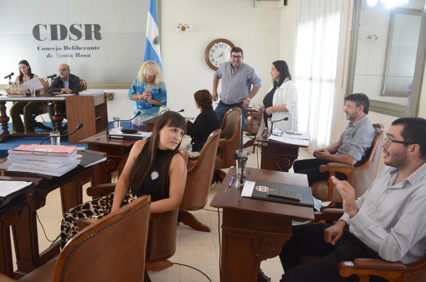 El planteo se hizo en el CD santarroseño
