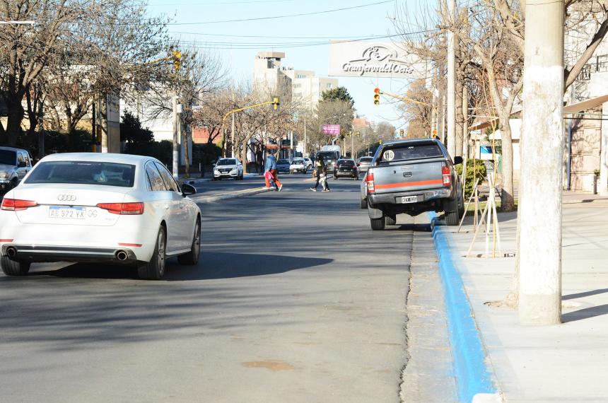 Hay menos espacio para estacionar gratis en el centro