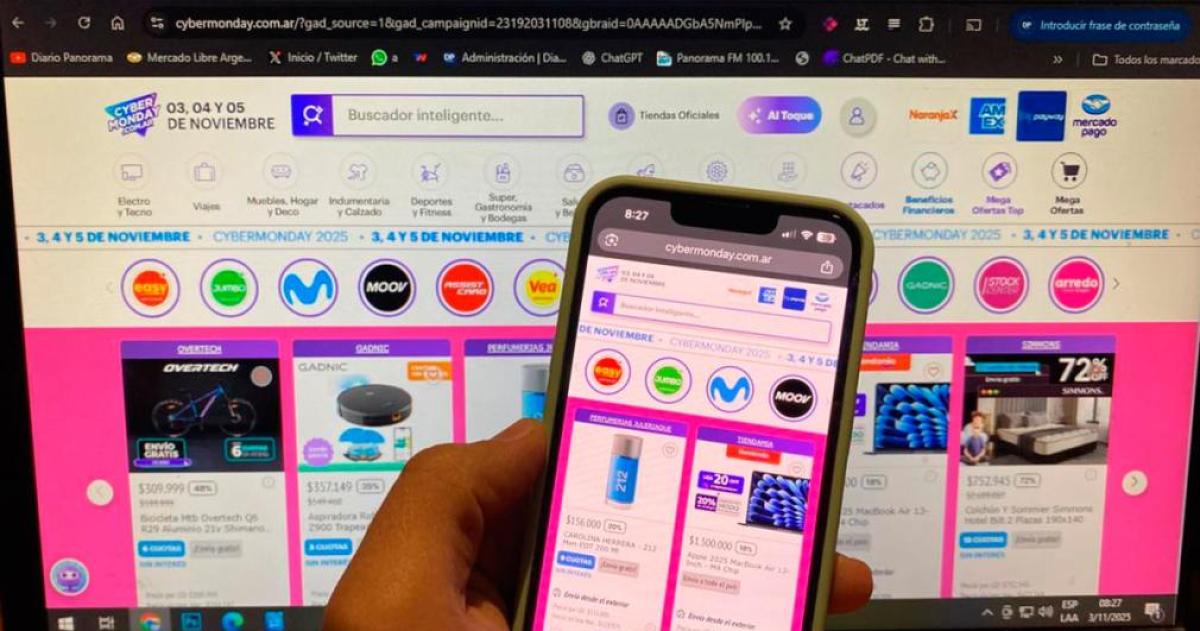 Arrancoacute el CyberMonday 2025- maacutes de 900 marcas y miles de descuentos por tres diacuteas