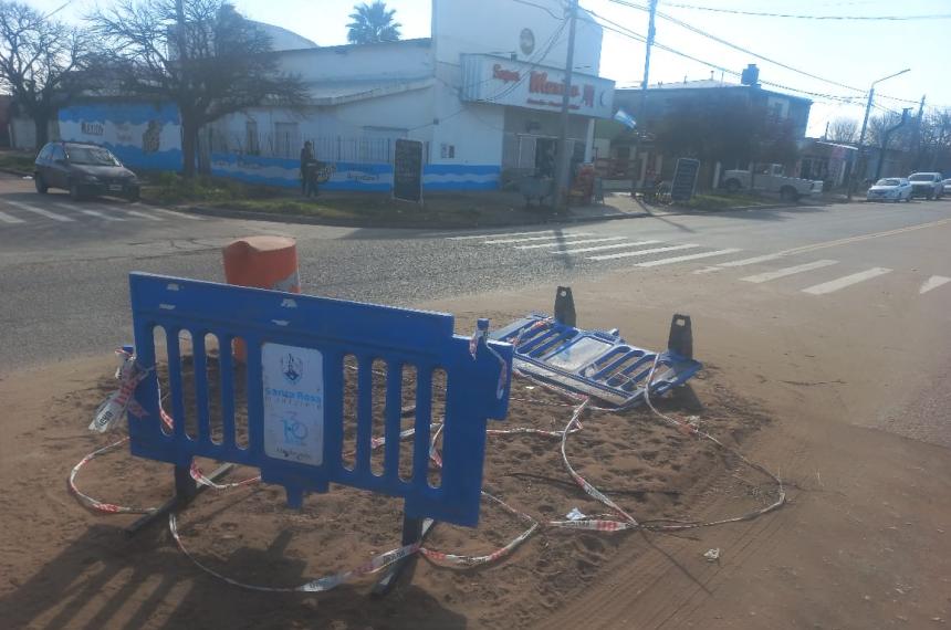 El bache por el que los vecinos hicieron 253 llamados al 147