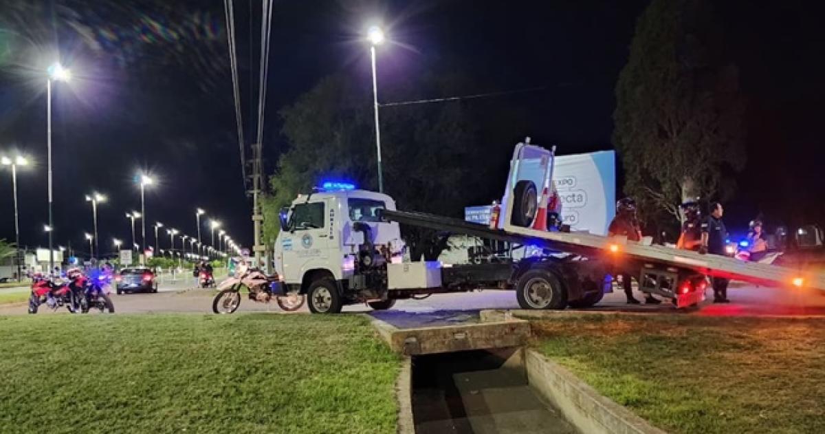 Los controles se realizaron en reas céntricas como el Paseo Belgrano y la Plaza San Martín