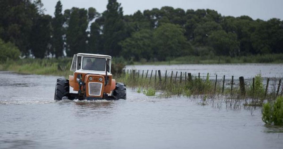 Entre lunes y martes cayeron 110 milímetros