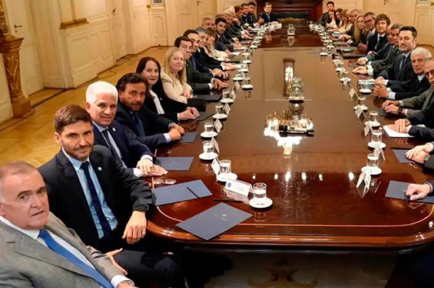 El ltimo encuentro de Milei con 20 gobernadores