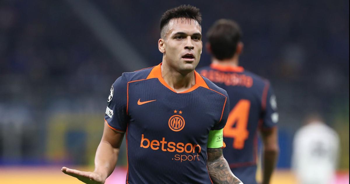 Lautaro Martínez siempre noticia en el Inter de Italia
