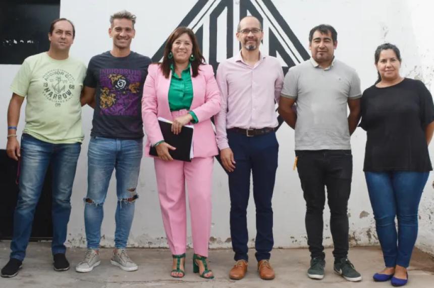 Las actuales autoridades del Club Santa Rosa