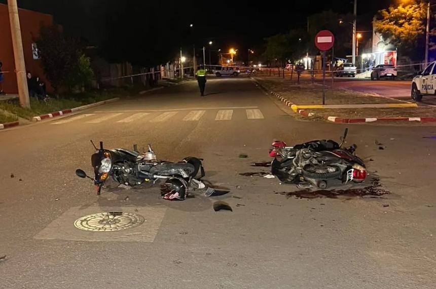 El fuerte choque ocurrió el martes por la noche