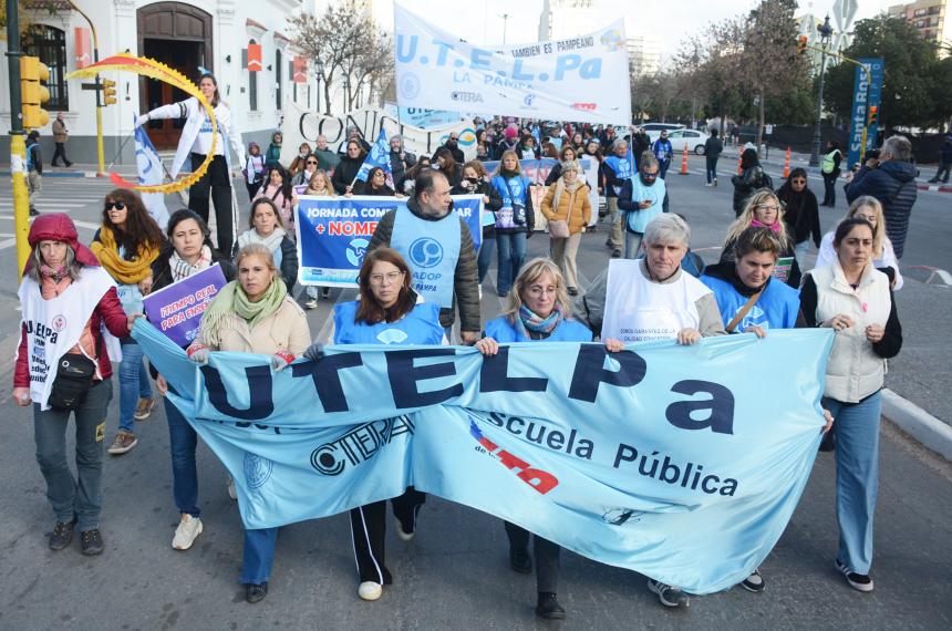 La organización sindical sostuvo adems que la educación como derecho social requiere condiciones laborales dignas y previsibilidad para quienes la sostienen día a día