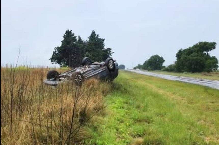 El siniestro vial se produjo en el kilómetro 90 de la Ruta Provincial 18
