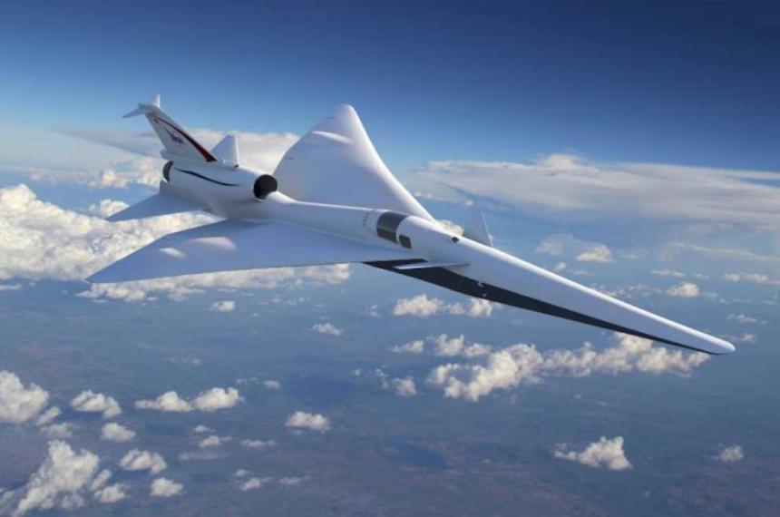 El X-59 de la NASA busca volar ms rpido que el sonido sin generar los estampidos sónicos que prohibieron los vuelos supersónicos en 1973