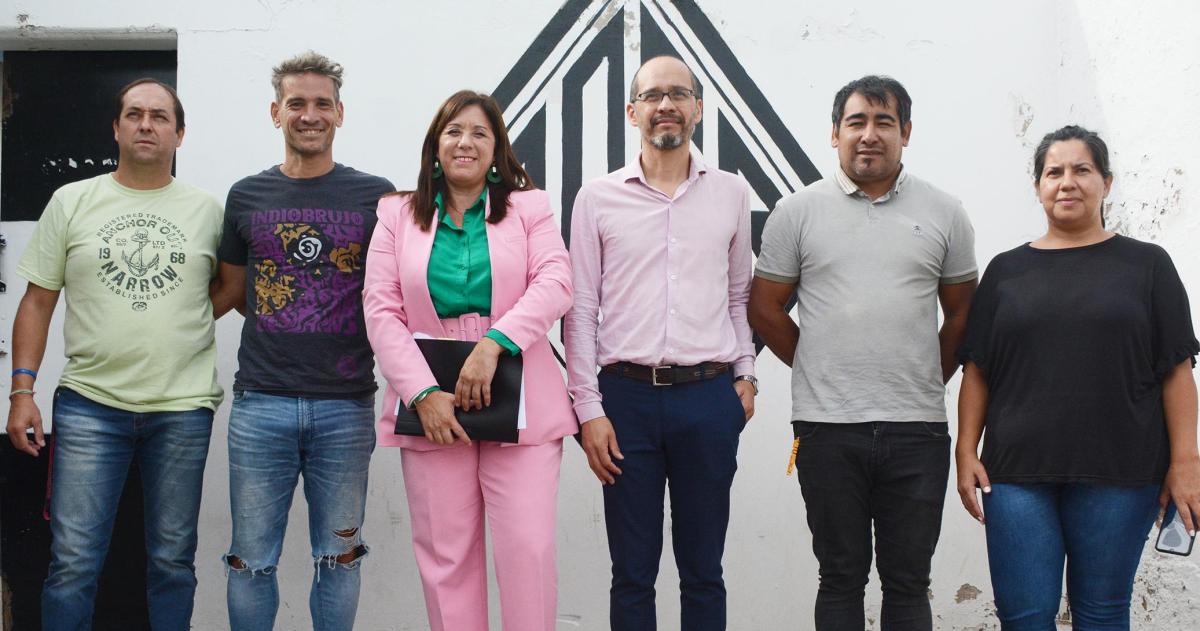 Las actuales autoridades del Club Santa Rosa