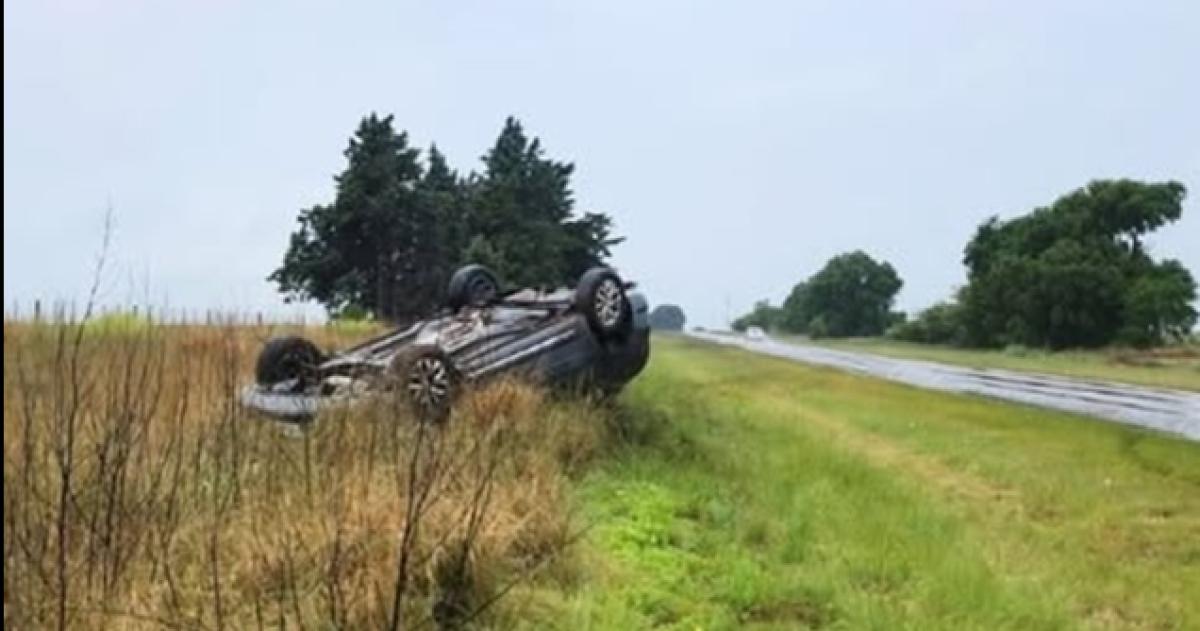 El siniestro vial se produjo en el kilómetro 90 de la Ruta Provincial 18