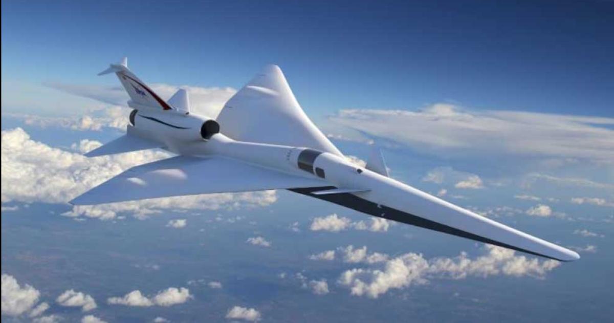 El X-59 de la NASA busca volar ms rpido que el sonido sin generar los estampidos sónicos que prohibieron los vuelos supersónicos en 1973