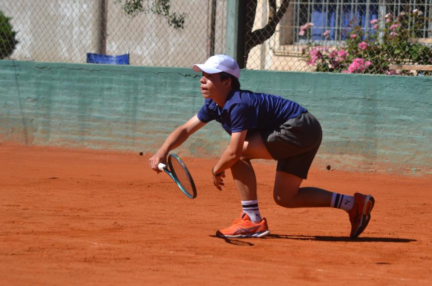 Gran año del pampeano en su despedida de la categoría Sub 14