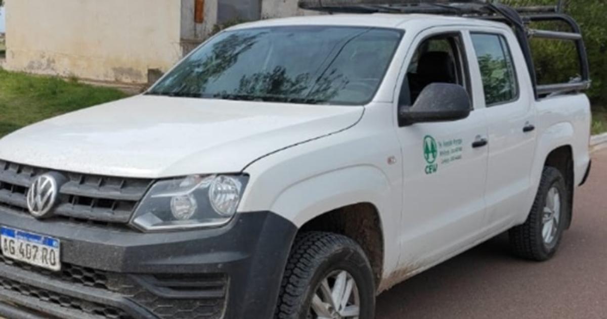 El acusado circulaba en una camioneta de la CEW