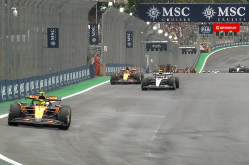 El clima le jugó una mala pasada al argentino