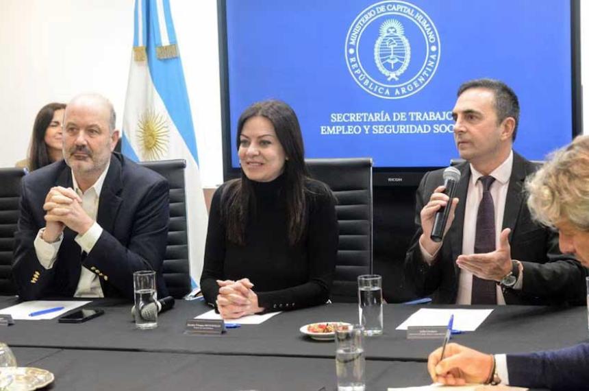 Federico Sturzenegger Sandra Pettovello y Julio Cordero a cargo de la reforma laboral del Gobierno
