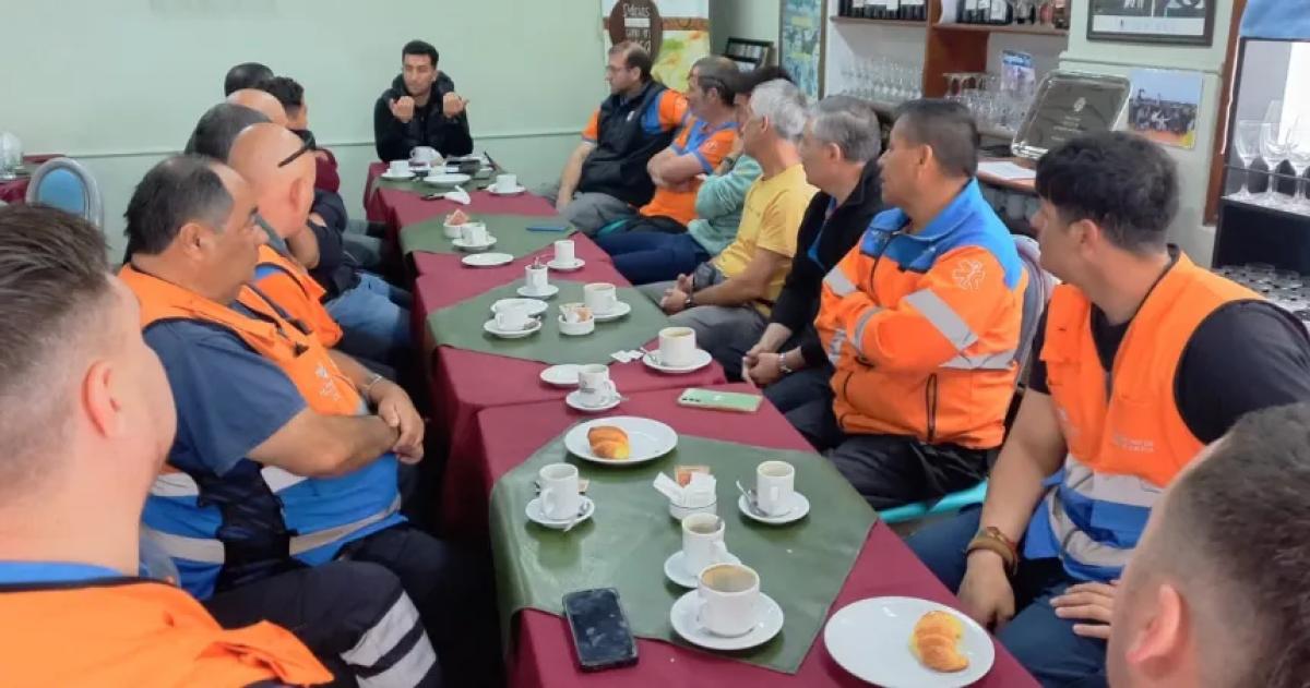 Uno de los encuentros previos en el interior de la provincia