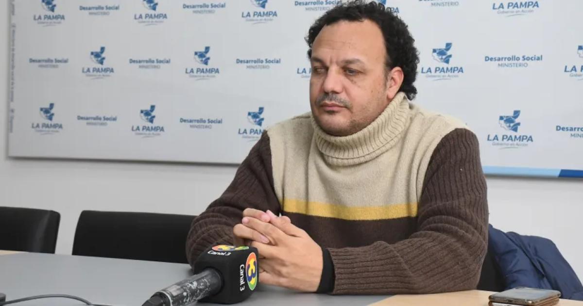 El director de Discapacidad de La Pampa Ivn Poggio