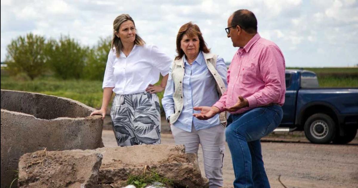 Patricia Bullrich en 9 de julio