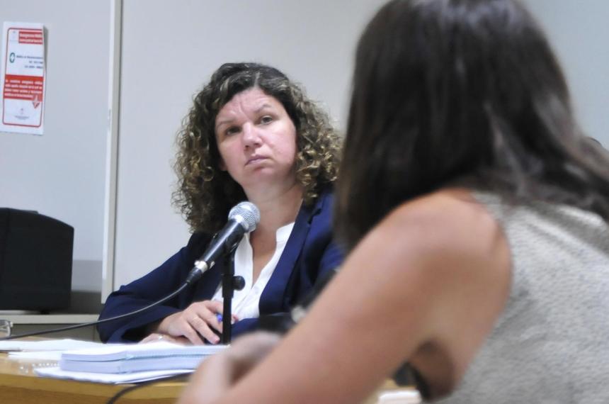 La jueza de control María Elena Grégoire