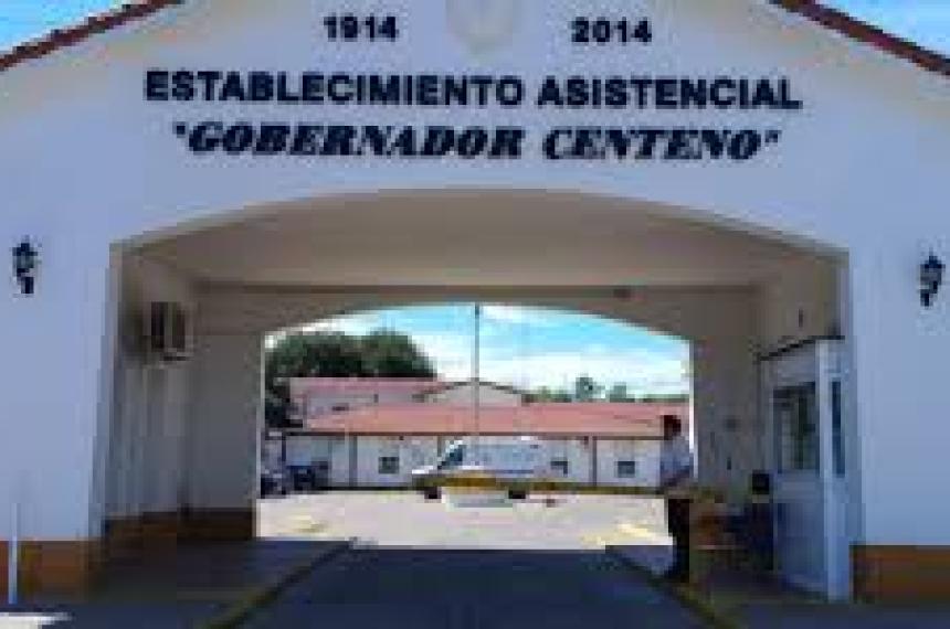 El herido fue internado en el Hospital Centeno