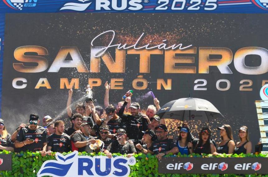 El mendocino celebró su segundo título en la Clase 3 del Turismo Nacional (APAT)