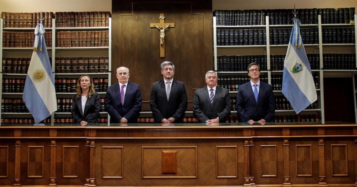 Los integrantes del Superior Tribunal de Justicia