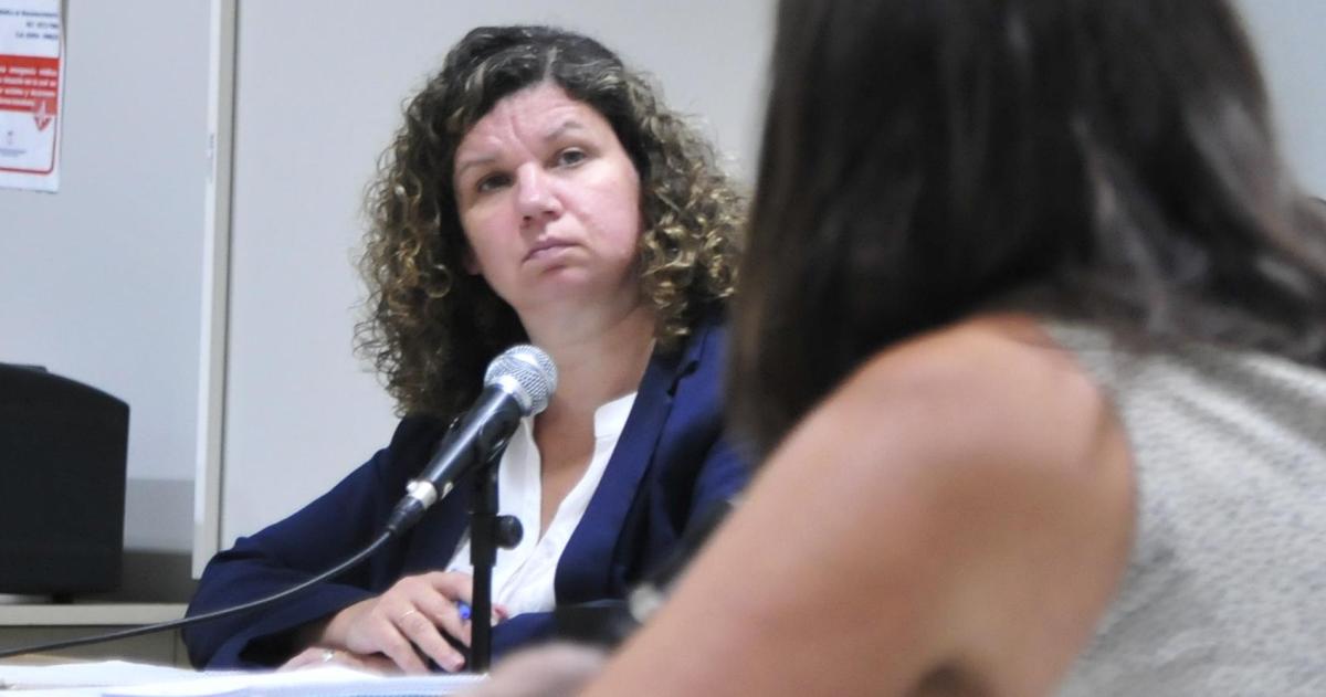 La jueza de control María Elena Grégoire