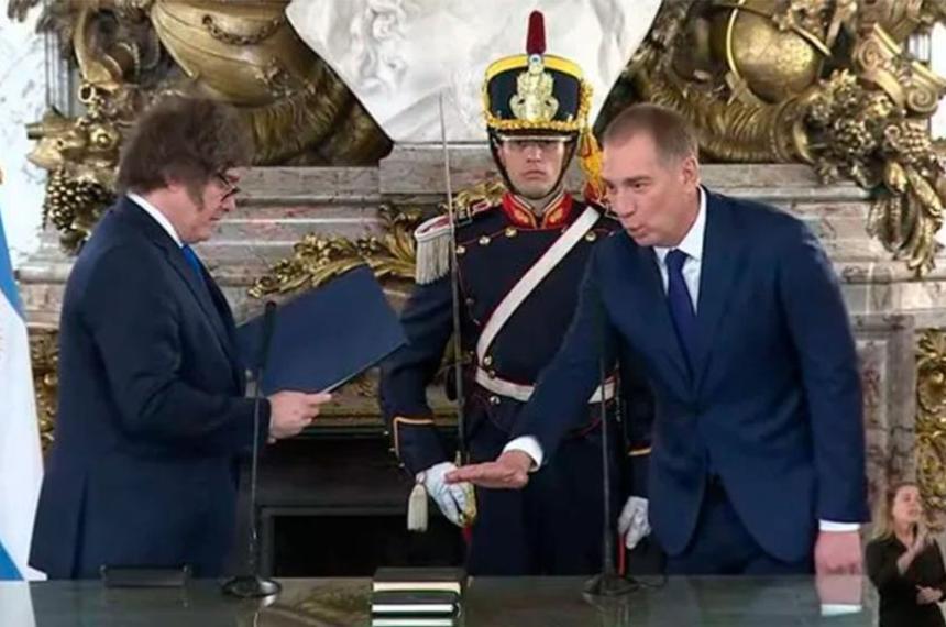 Diego Santilli asumioacute como ministro del Interior