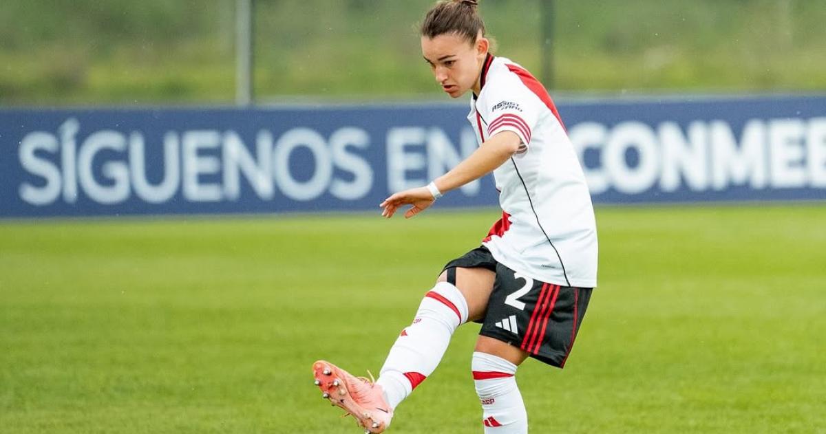 La joven santarroseña Agustina Maldonado