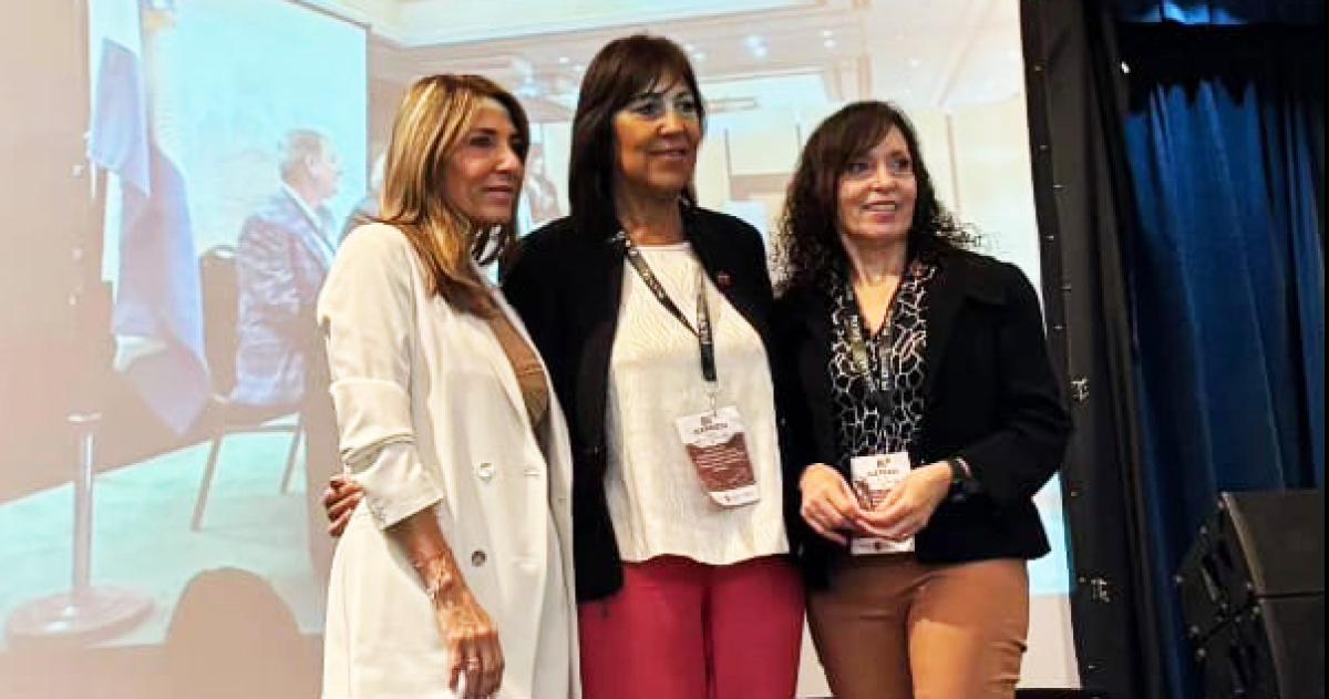 La pampeana Abdo reelegida en las Cajas Profesionales del paiacutes