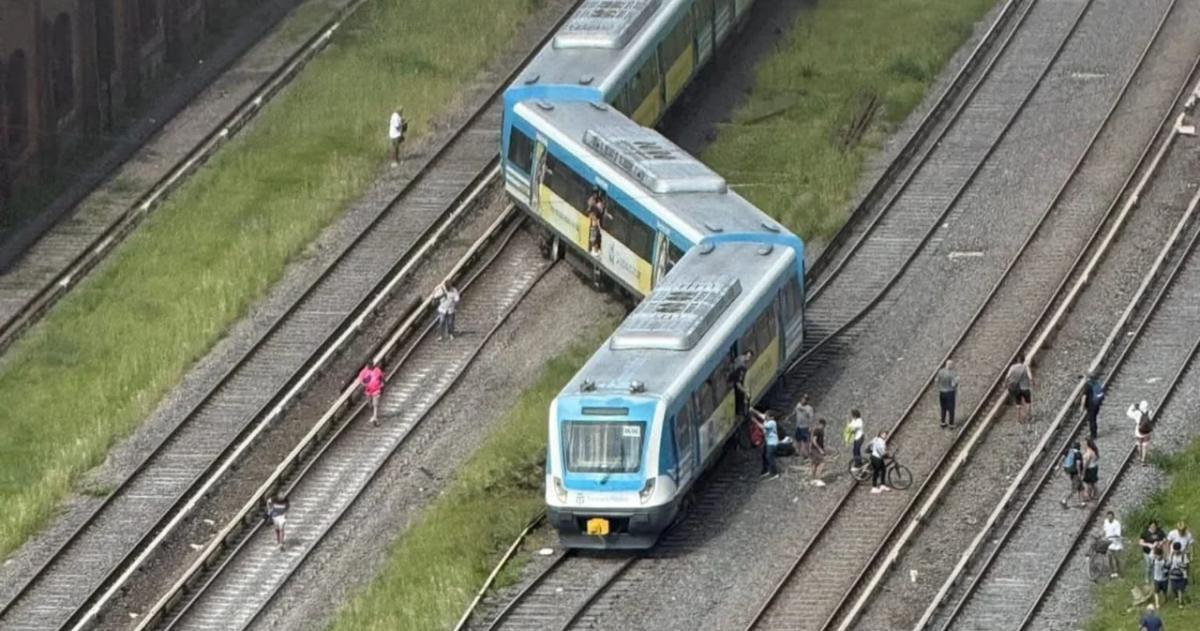 La imagen muestra el recorrido de la formación ferroviaria