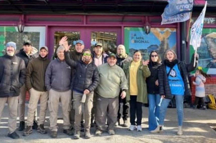 Los trabajadores del Parque Luro agrupados en ATE reclaman respuesta a Turismo