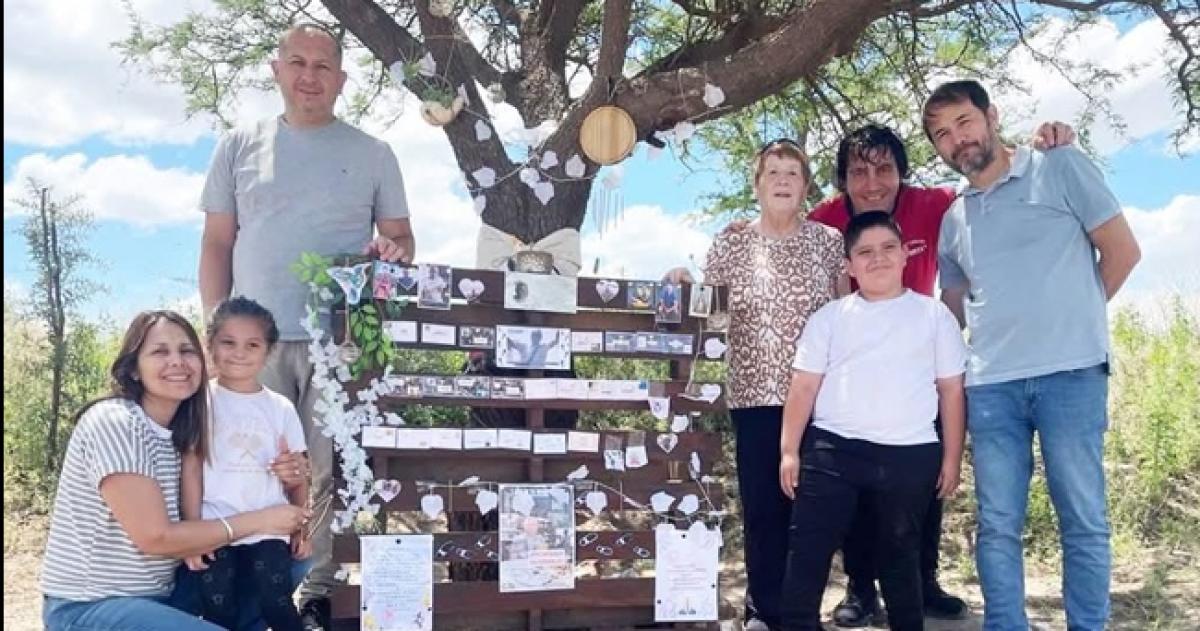 Los familiares de César Calluqueo lo recordaron en General Acha