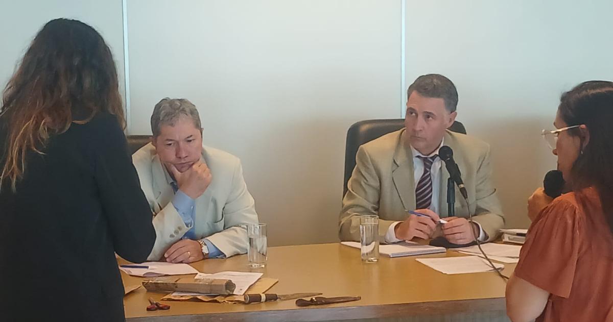 La audiencia que se lleva a cabo este jueves