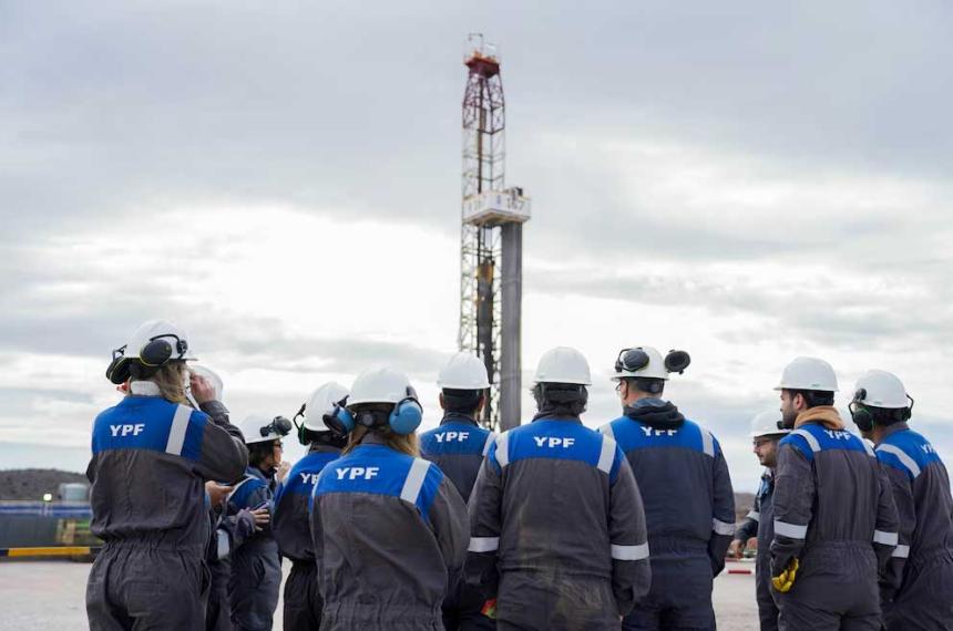 El crecimiento se debe al desarrollo de Vaca Muerta