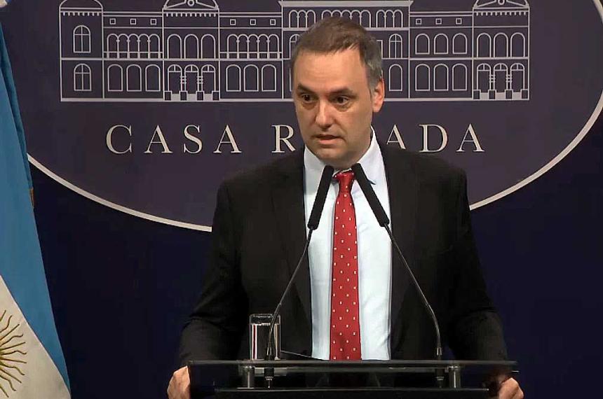 El vocero aclaró algunas cuestiones sobre la reforma laboral y tributaria