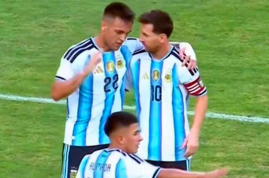 La marca que alcanzoacute Lautaro Martiacutenez en la Seleccioacuten con su gol ante Angola