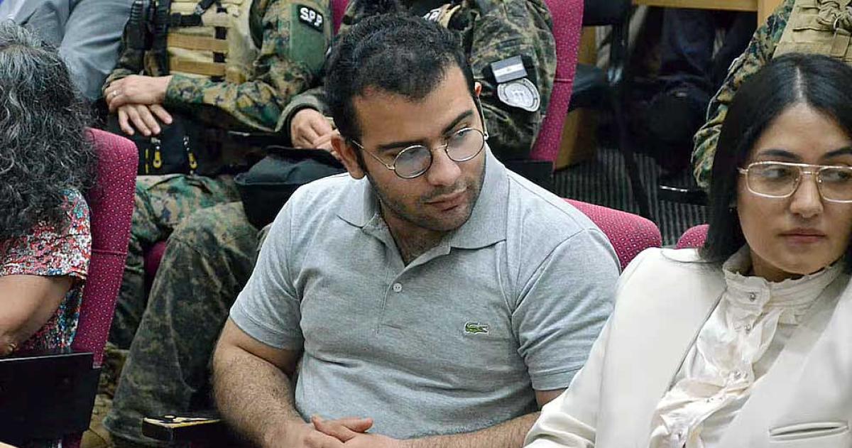 César Sena presunto autor material del crimen