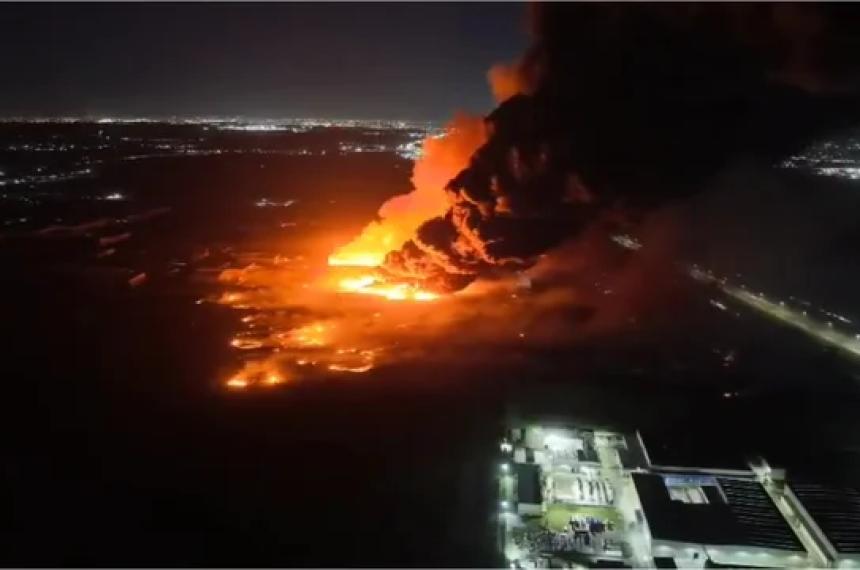 Explosioacuten en Ezeiza- cataacutestrofe en Polo Industrial deja al menos 20 heridos infartado y embarazada intoxicada