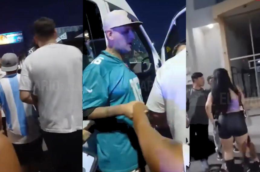 Feroz pelea en la puerta de un boliche santarrosentildeo