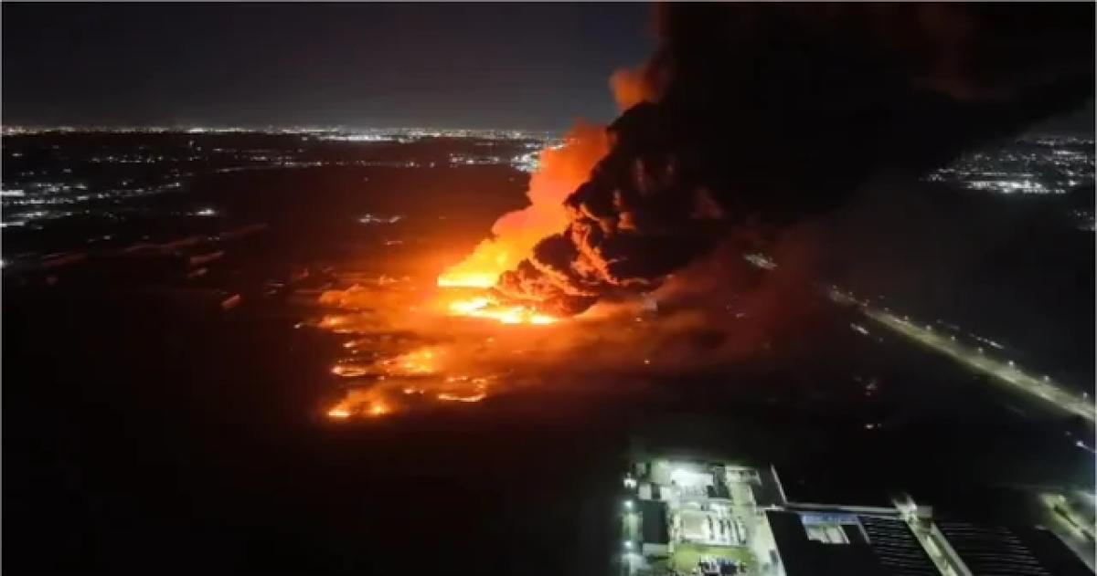 Explosioacuten en Ezeiza- cataacutestrofe en Polo Industrial deja al menos 20 heridos infartado y embarazada intoxicada