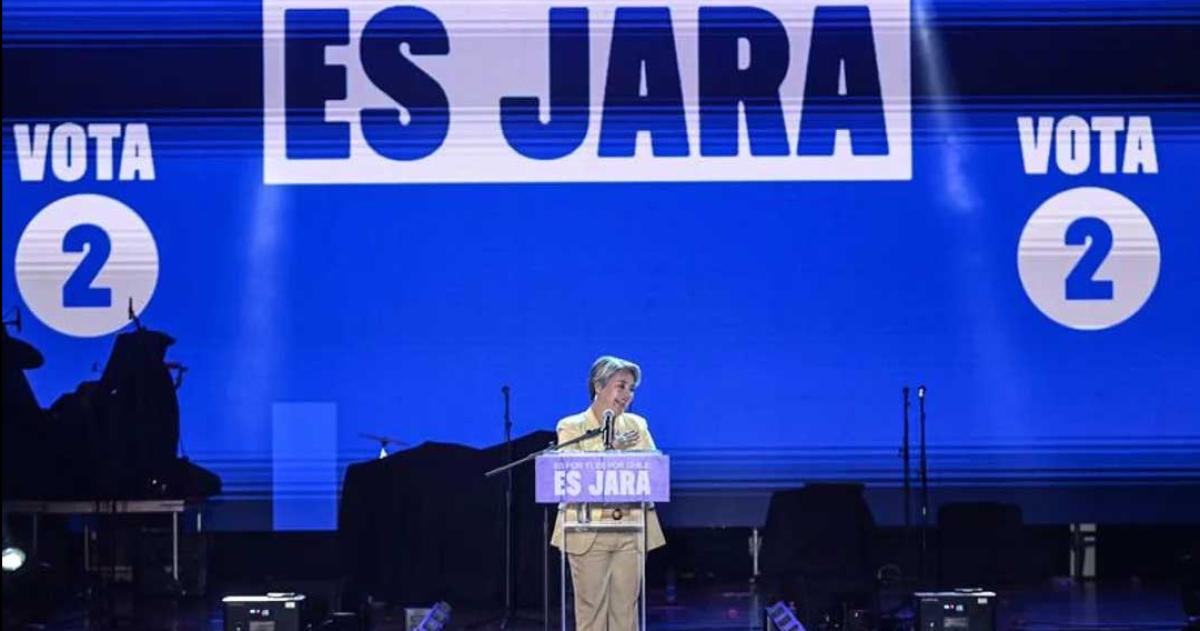 Jara parte como favorita pero habría segunda vuelta segn los sondeos previos