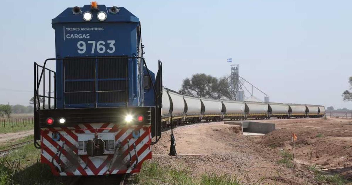 Una de las formaciones del Belgrano Cargas