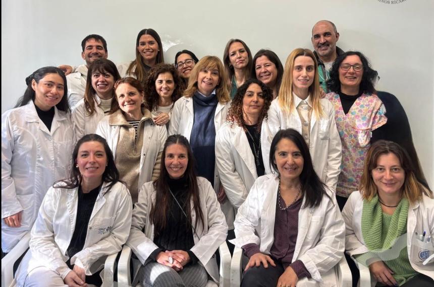 El servicio de inmunología del Hospital Ricardo Gutiérrez que colaboró en el diagnóstico y tratamiento